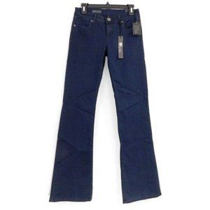 Kut From The Kloth Womens Josephine Boot Cut Jeans Blue Pockets Slim Fit 2 New